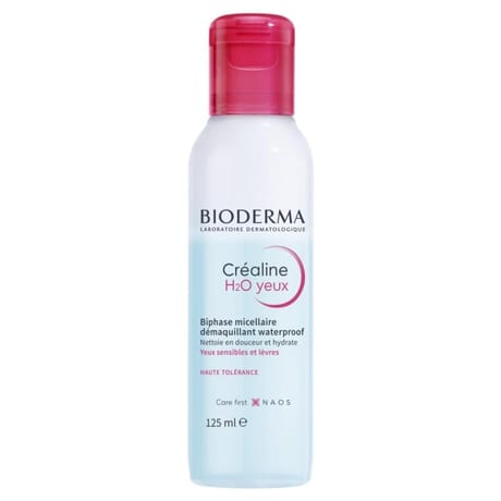 Bioderma Créaline H2O eau micellaire yeux 125ml