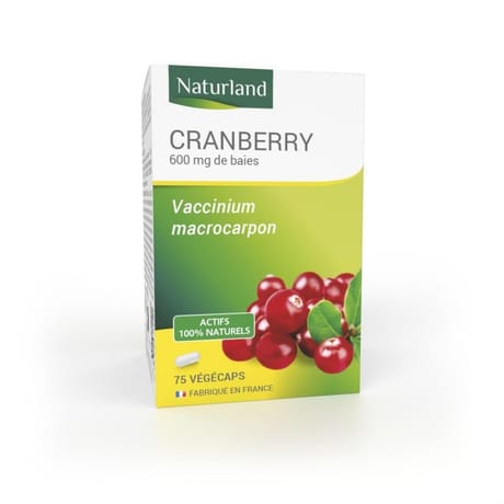 Naturland cranberry végécaps x75