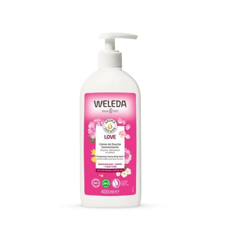 Weleda aroma shower love crème de douche harmonisante 400ml