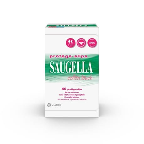Saugella cotton touch protèges slips x 40
