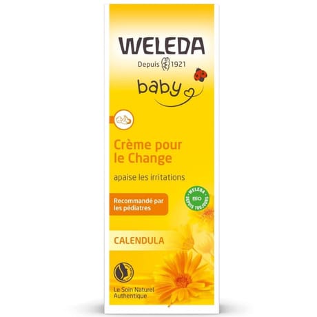 Weleda bébé et enfant crème pour le change calendula 75ml