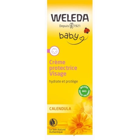 Weleda bébé crème protectrice visage calendula 50ml