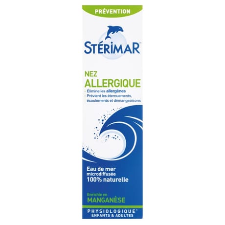 Sterimar nez allergie manganèse 100ml
