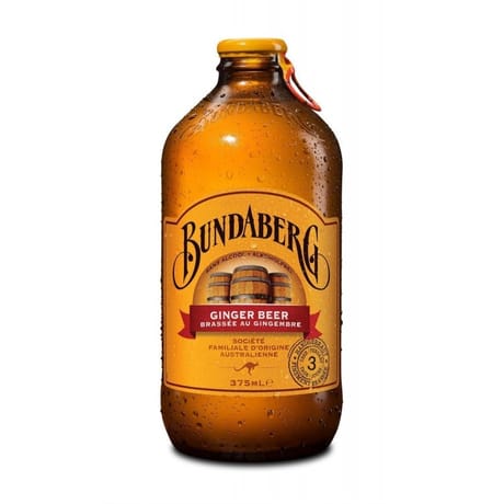 Bundaberg ginger beer sans alcool 37.5cl
