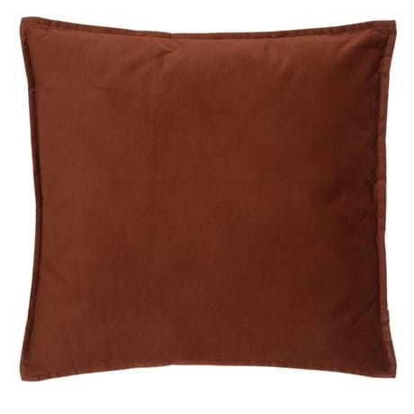 Coussin "lilou" 45x45cm terracotta
