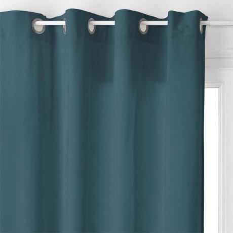 Rideau "lilou" 140x260cm bleu canard