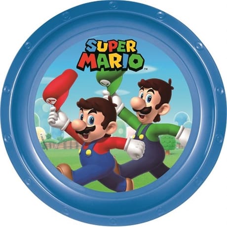 Assiette plate pp super mario
