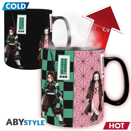 Mug 460 ml demon slayer heat change pourfendeurs