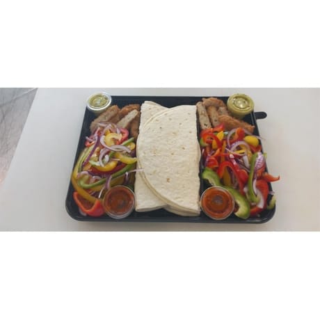 Kit fajitas de cabillaud pané mariné à la mexicaine