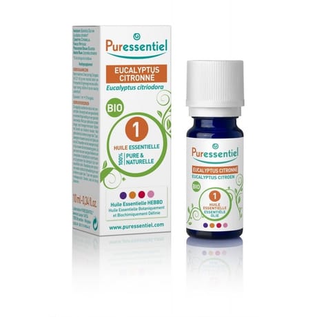 Puressentiel huile essentielle bio eucalyptus citron 10ml
