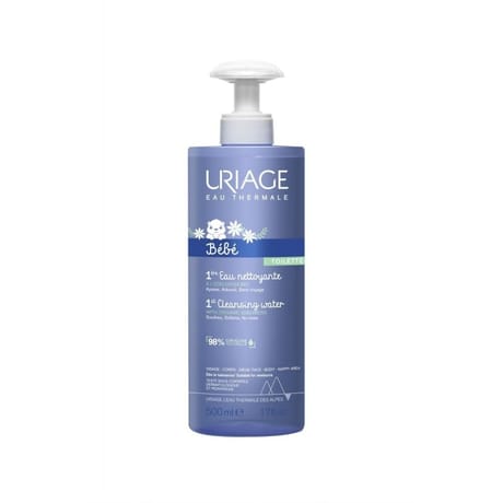 Uriage bébé 1ère eau nettoyante à l'edelweiss bio 500 ml
