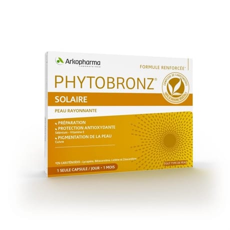 Arkopharma phytobronz préparateur solaire capsules x30