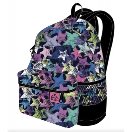 Sac à dos 1 compartiment étoiles