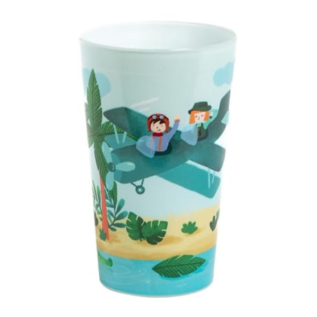 Eco-cup en polypropylène 30cl petits explorateurs