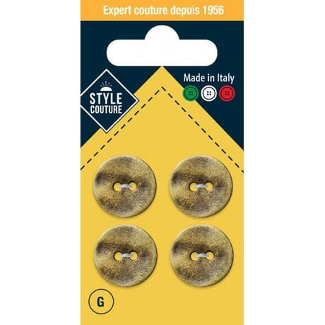 Boutons or 18mm x4 Style Couture