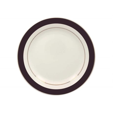Assiette plate 26.5 cm f or + f couleur