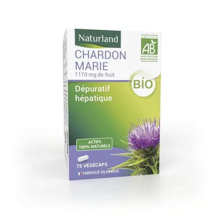 Naturland gelules charbon marie bio x75