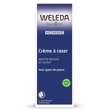 Weleda homme crème à raser bio 75ml