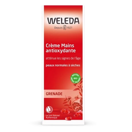 Weleda crème mains antioxydante grenade bio 50ml