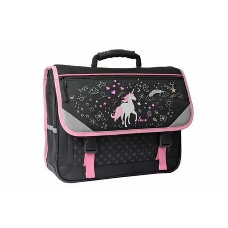 Cartable 41cm licorne