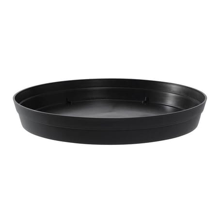 Soucoupe "Toscane" d.15 cm - gamme zen - anthracite