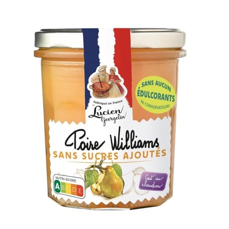 Georgelin préparation poire williams sans sucres ajoutés 320g