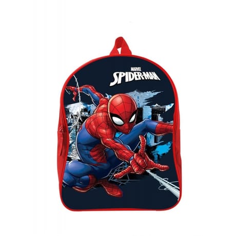 Sac à dos maternelle spiderman rouge