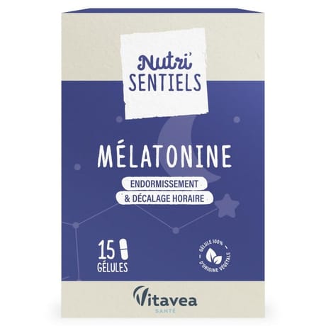 Vitavea nutri'sentiels melatonine gelules x15