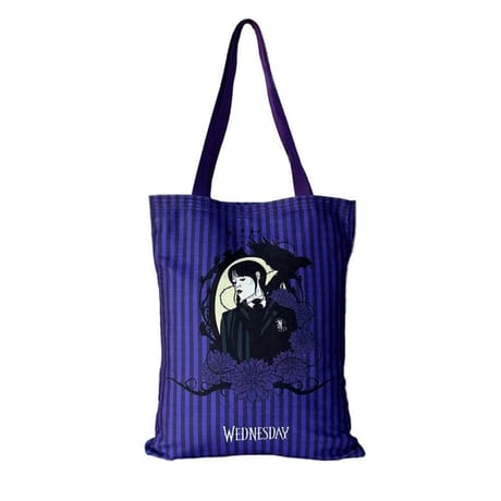 Tote bag netflix  mercredi  portrait de mercredi