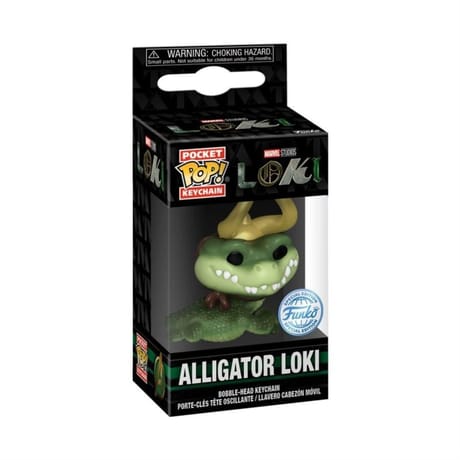 Porte cle funko pocket loki  alligator loki