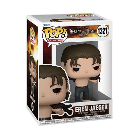 Funko pop animation attack on titan final season  eren jeager