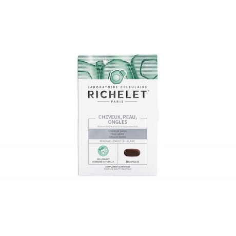 Richelet cheveux sains peau saine ongles sains capsules x30
