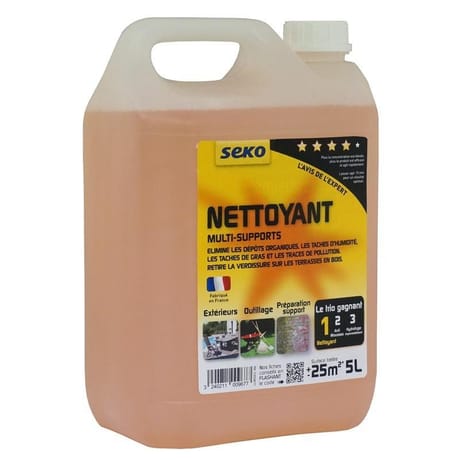 Seko nettoyant multi-supports 5 litres