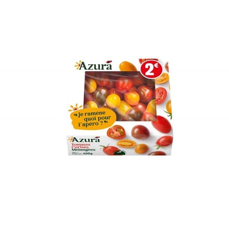 Tomate cerise ronde mixte 400g
