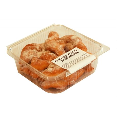 Bugnes moelleuses fleur d'oranger 220g