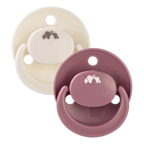 2 sucettes eco réversible silicone 6+ Lavender - Bébé Confort