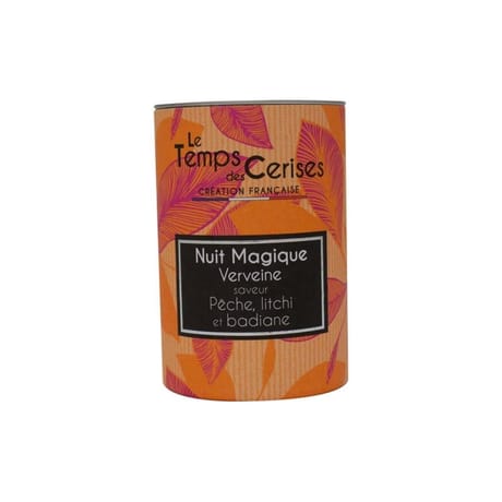 Le temps des cerises infusion verveine nuit magique pot 40g