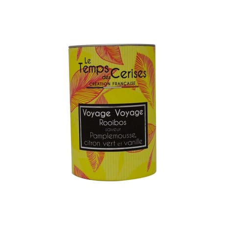 Le temps des cerises infusion rooibos voyage voyage pot 80g