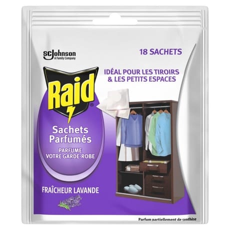 Raid sachets lavande x18