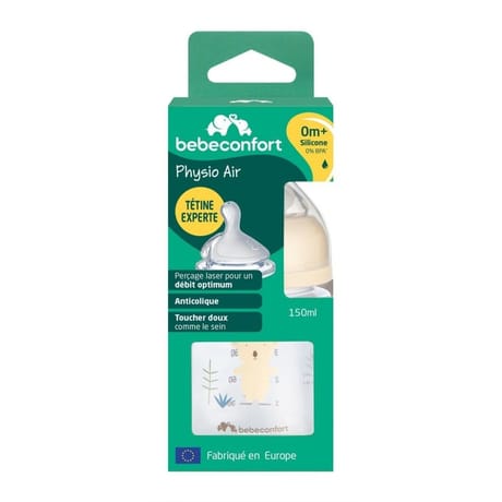 Biberon physio air 150ml sand - Bébé Confort