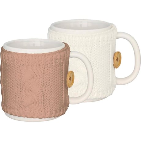 Mug droit 33cl + pull 2 couleurs assorties