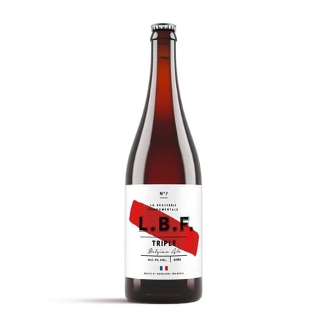 Lbf bière triple 75cl 8%vol