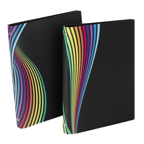 Classeur souple a4 dos 2.5cm rainbow class