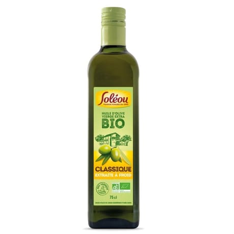 Soléou huile olive bio classique 75cl