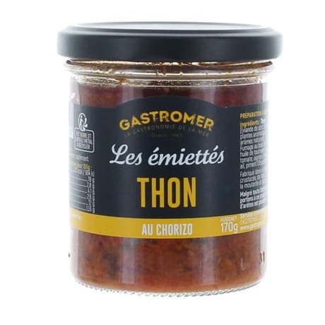 EMIETTE THON CHORIZO LE POT DE 170 G