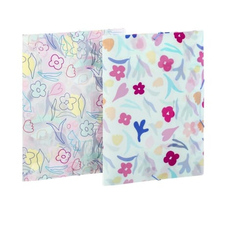 Chemise a élastique 3 rabats a4 polypropylène-blossom
