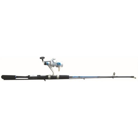 Ensemble mini télescopique 2.10m avec moulinet t2