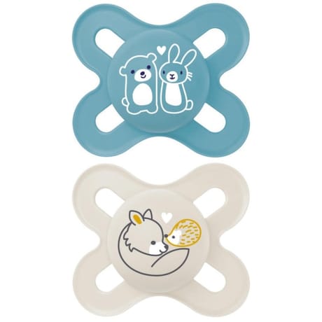 Mam sucette original naissance 0-2 mois silicone x2