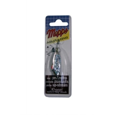 Cuiller aglia long rainbow arg/or n°2 (1pc) mepps