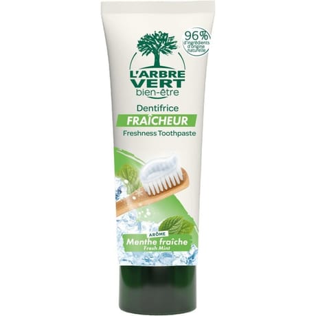 L'arbre vert bien etre dentifrice fraicheur menthe fraîche 75ml